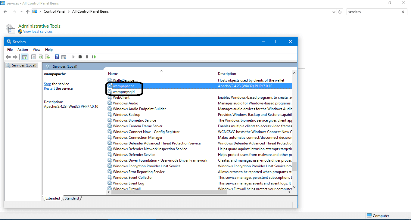 Wamp Server For Windows 10
